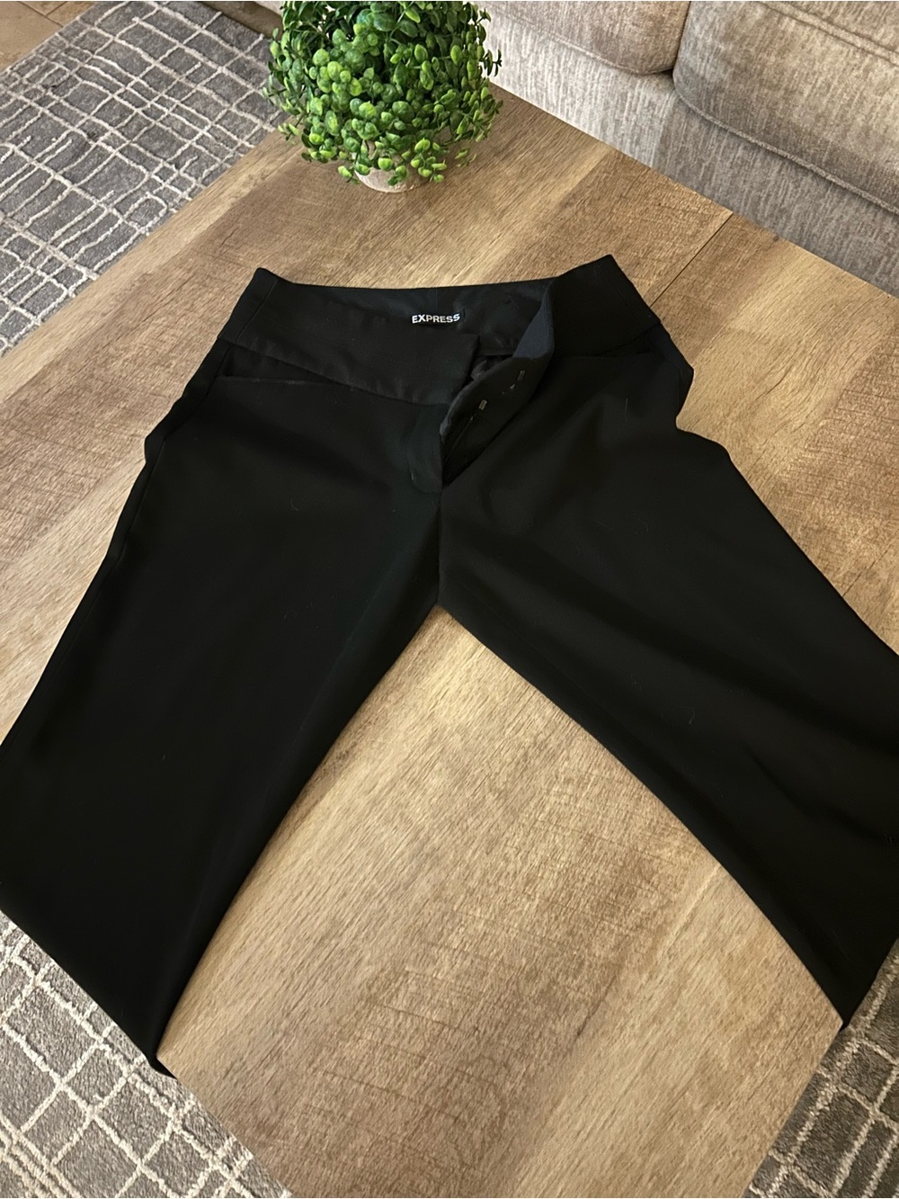 Express Wide Leg Women's Pants in Black